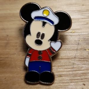 ⭐6/$25 Mickey Mouse Disney Cruise Line Sailor Pin